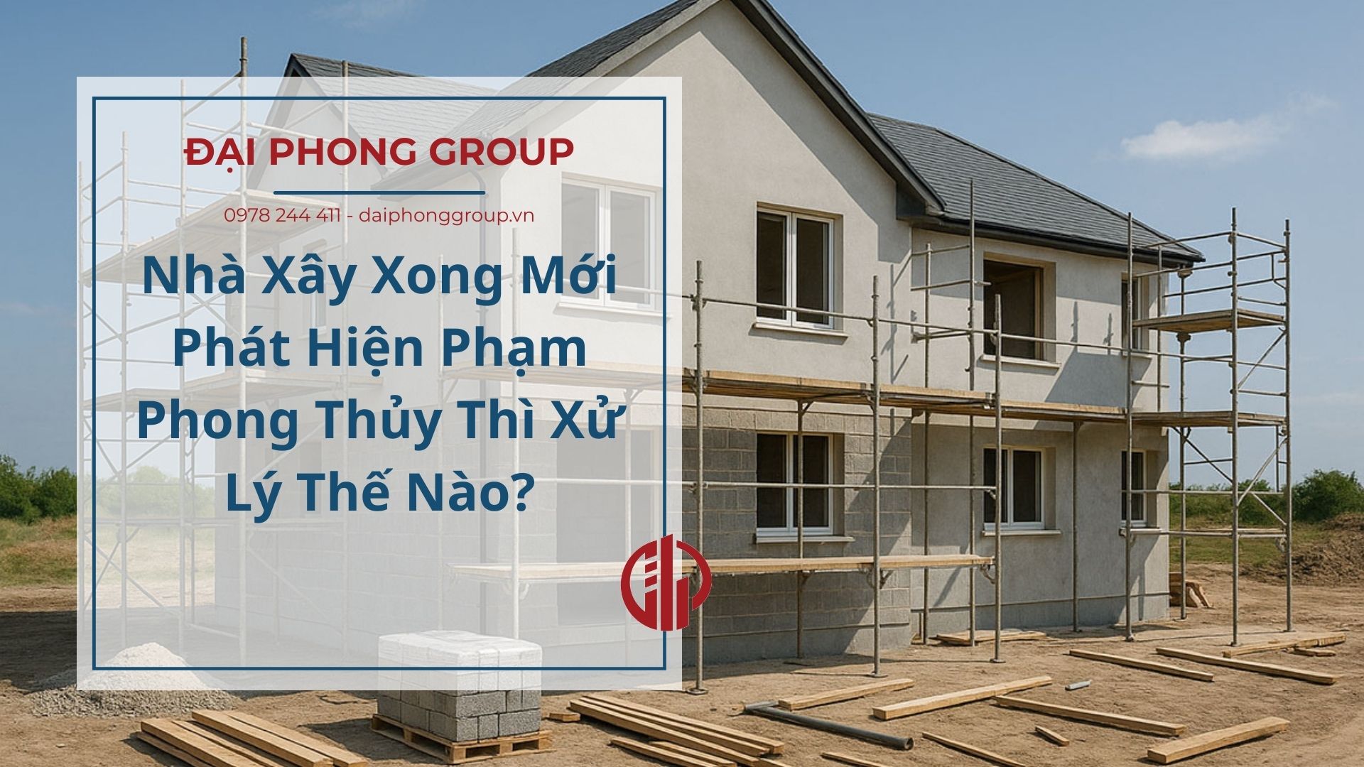 Nhà Xây Xong Mới Phát Hiện Phạm Phong Thủy Thì Xử Lý Thế Nào?