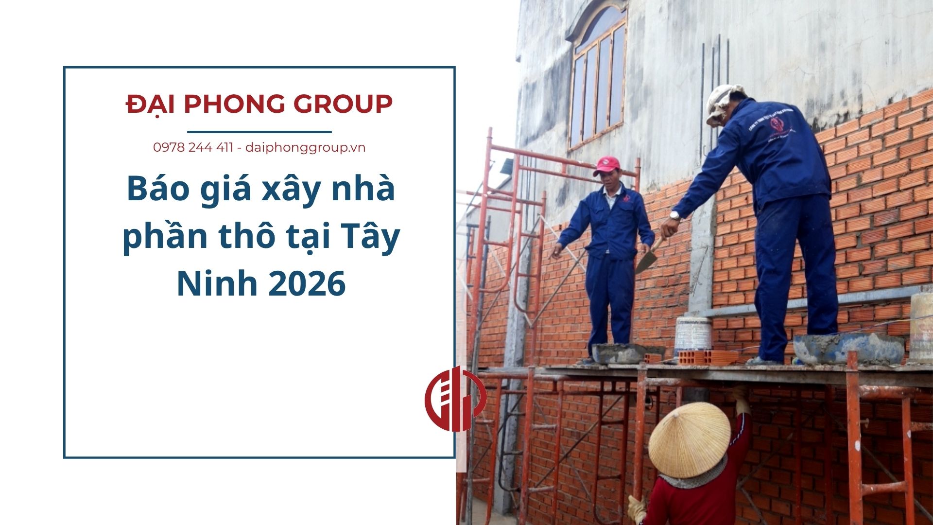 Báo giá xây nhà phần thô tại Tây Ninh 2026